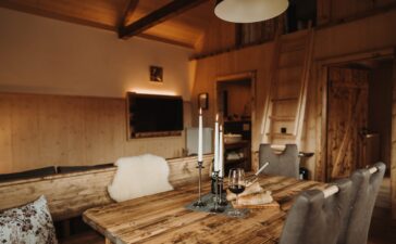 Entspannung pur im urigen Ferienhaus mit Sauna in Schotten - Oberwald Chalets Hessen