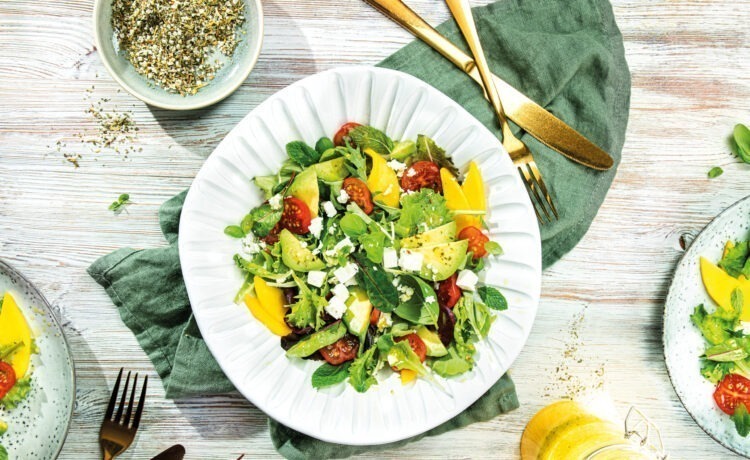 Sommersalate mit raffinierter Würze