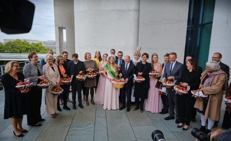 Deutschlands Apfelköniginnen