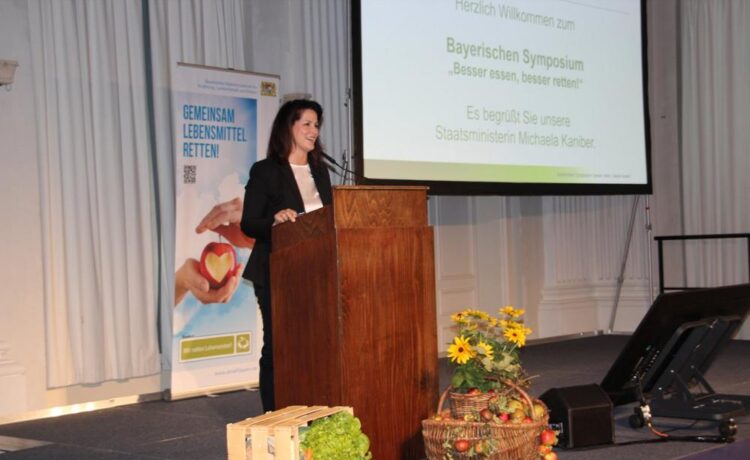 Essen gehört auf den Teller, nicht in die Tonne