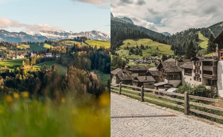 UN Tourism zeichnet Romoos und Splügen als «Beste Tourismusdörfer» aus. Copyright: Schweiz Tourismus