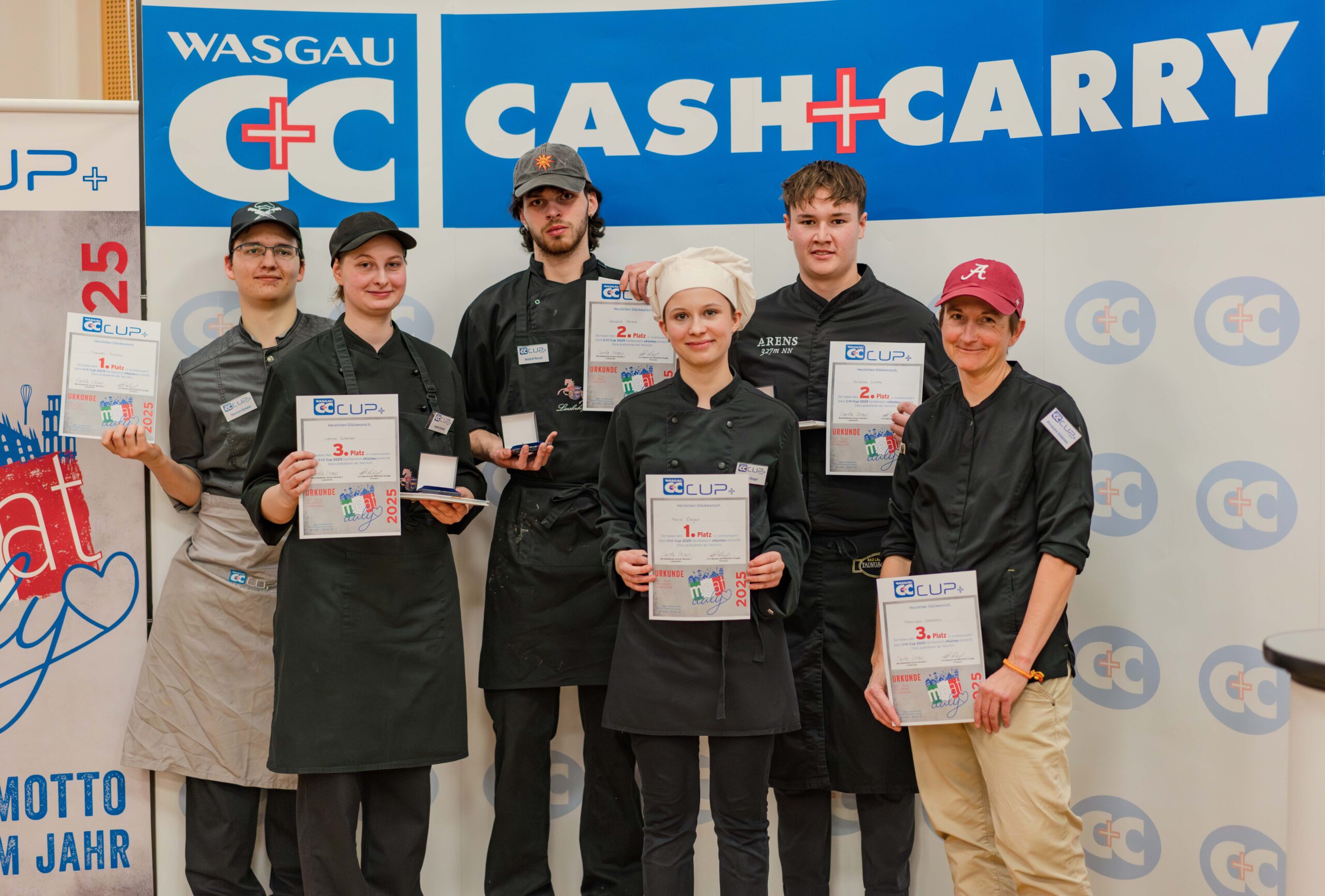 Strahlende Sieger beim WASGAU C+C-Cup 2025