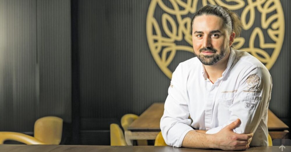 Claudio Radocchia: Innovativ und fasziniert von der Fusionsküche. Foto: Christoph Kaminski, Copyright: transgourmet.ch