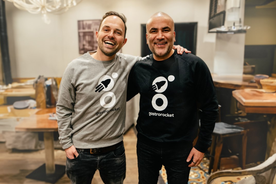 Gründer von GastroRocket Christoph Gröne und Investor Kemal Üres, Bild © Ertu Gunyar