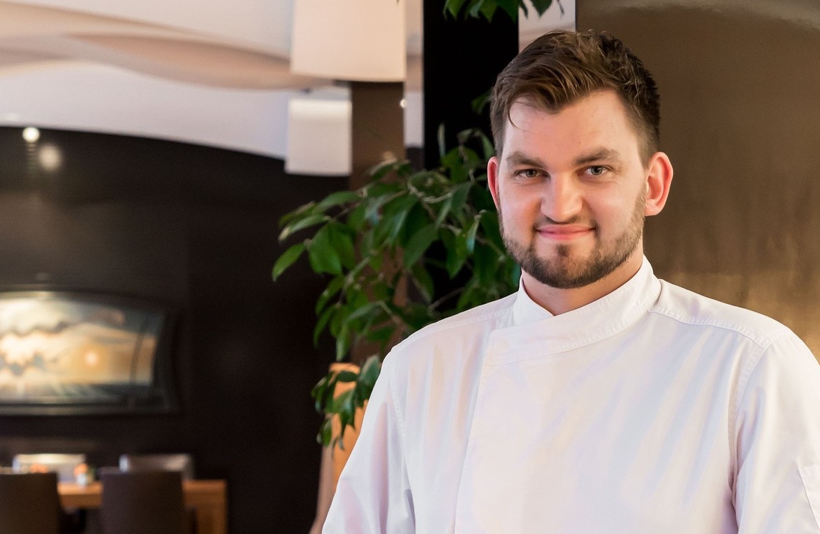 Felix Kattchin, Küchenchef des Grill Restaurants Seeterrasse im Park Hotel Vitznau