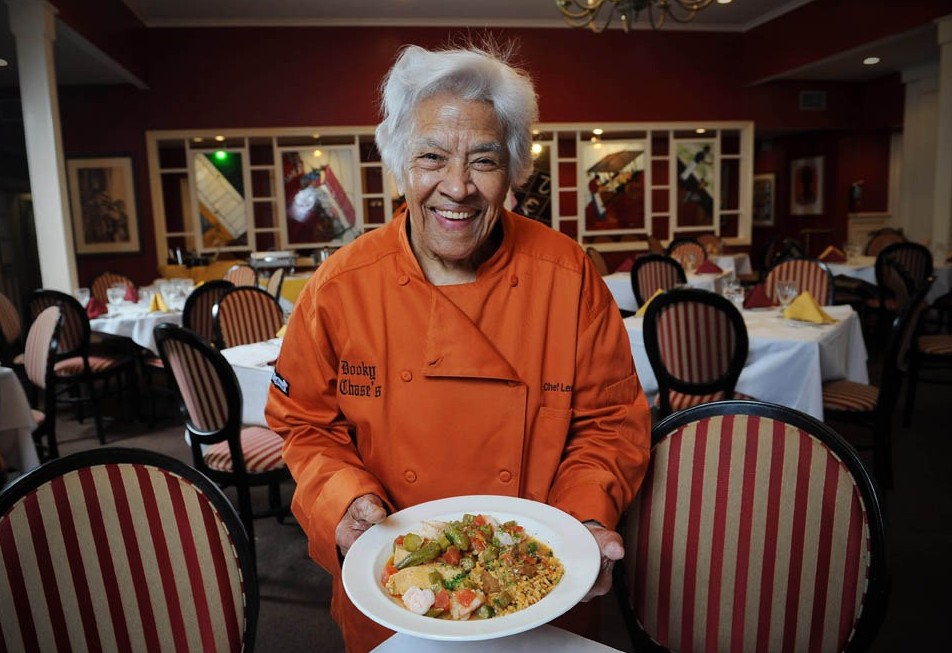 Leah Chase in ihrem Restaurant Dooky Chase's 2019 | © New Orleans & Company