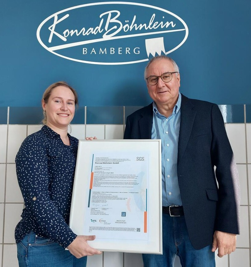 Konrad Böhnlein erfolgreich IFS-zertifiziert