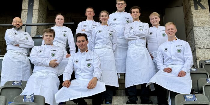 Deutsche Köchenationalmannschaft im Berliner Olympiastadion | Foto: VKD