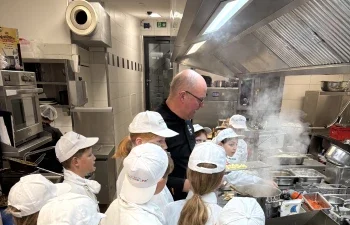 Mini-Köche Gruppe Mosel beim ersten Treffen