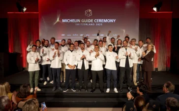 Restaurantauswahl des Guide MICHELIN Schweiz 2025