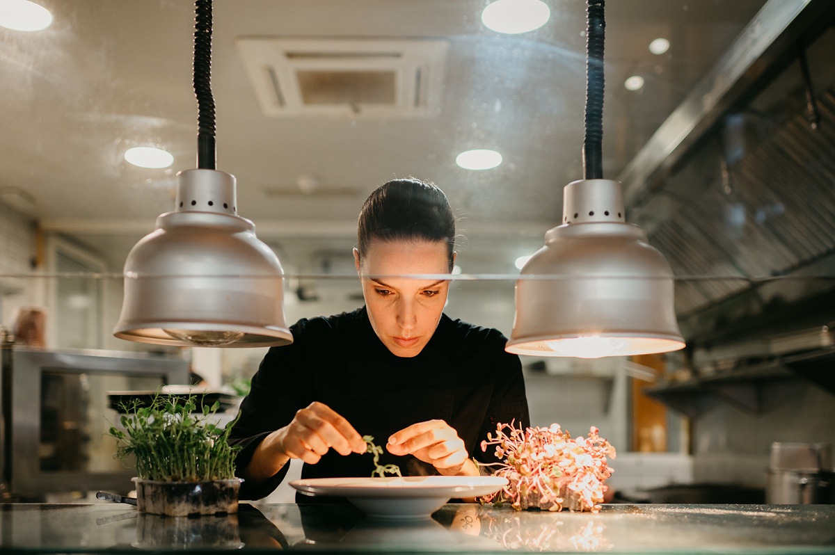 Köchinnen Eliana Rea