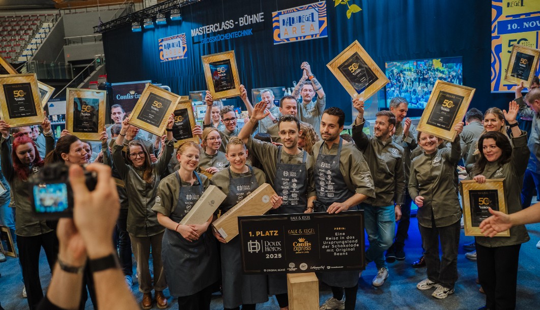 Patissier Alexander Fink aus Deutschland ist der Doux Heros 2025