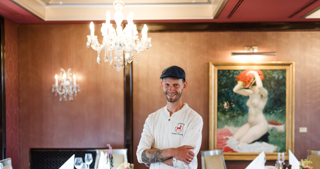 Schlosshotel Friedrichsruhe: Kunstvolle Geschichten auf dem Teller: 10 Jahre mit Boris Rommel ©Schlosshotel Friedrichsruhe